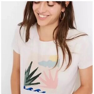 Madewell succulents print tee